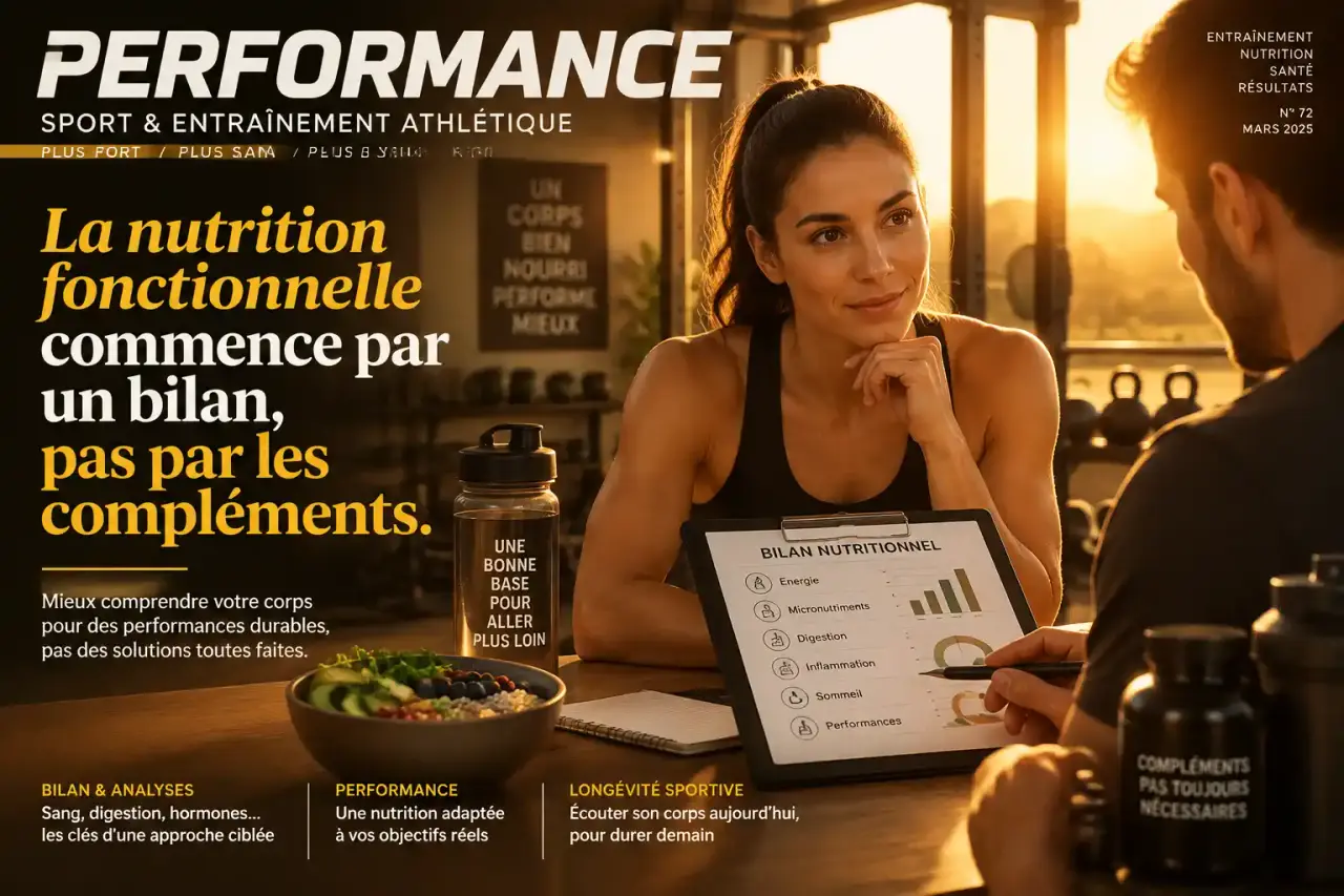 La nutrition fonctionnelle commence par un bilan, pas par les compléments