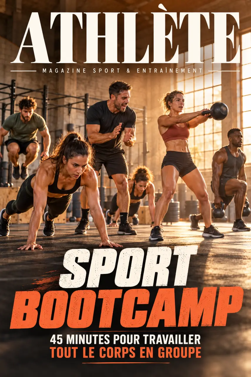 Sport bootcamp : 45 minutes pour travailler tout le corps en groupe